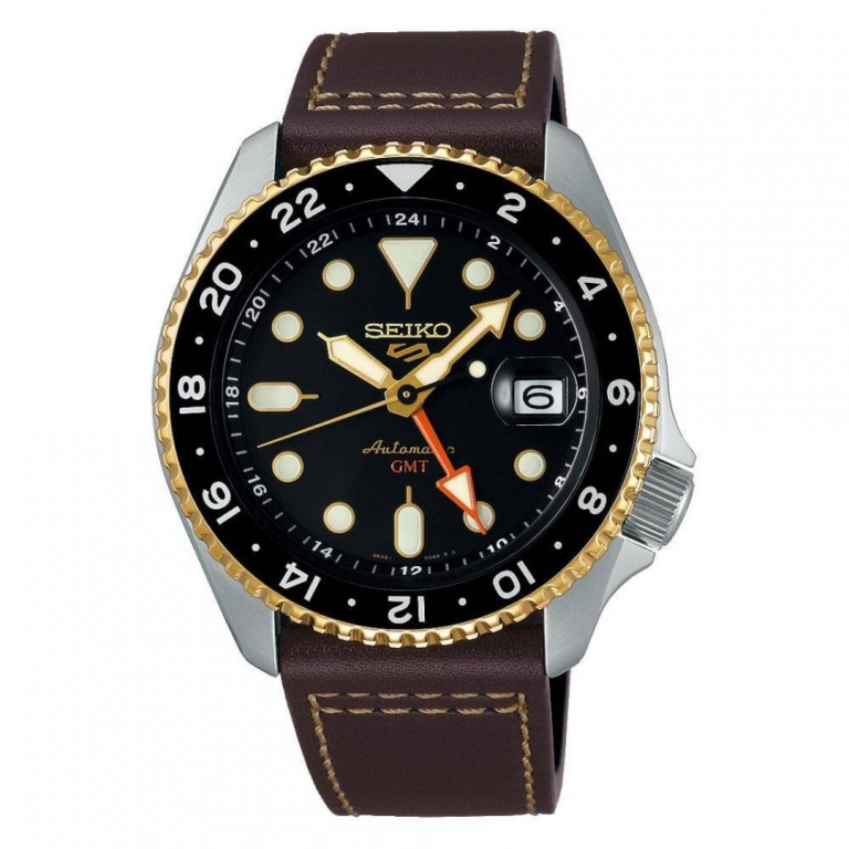 Seiko 5 Sports GMT SSK036K Erkek Kol Saati SSK036K1