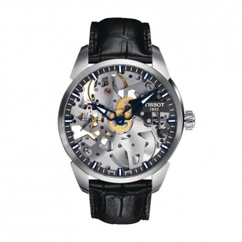 Tissot T-Complication Squelette Mechanical T0704051641100 Erkek Kol Saati Tissot T-Complication Squelette Mechanical T0704051641100 Erkek Kol Saati