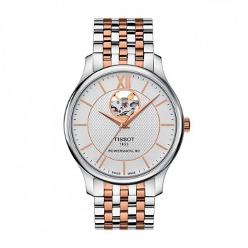 Tissot Tradition Powermatic 80 Open Heart T0639072203801 Kol Saati Tissot Tradition Powermatic 80 Open Heart T0639072203801 Kol Saati