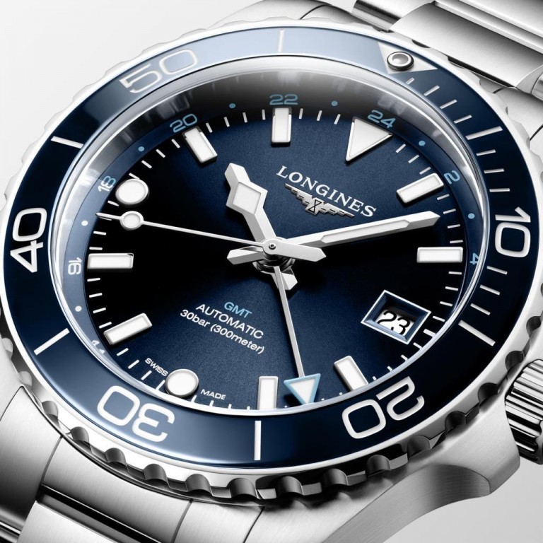Longines Hydroconquest GMT L37904966 Erkek Kol Saati L3.790.4.96.6